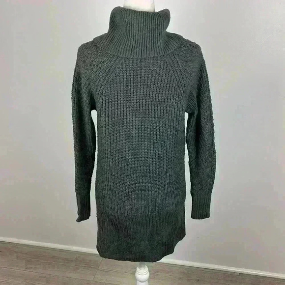 A New Day Dark Grey Turtleneck Sweater Size M - Picture 4 of 9